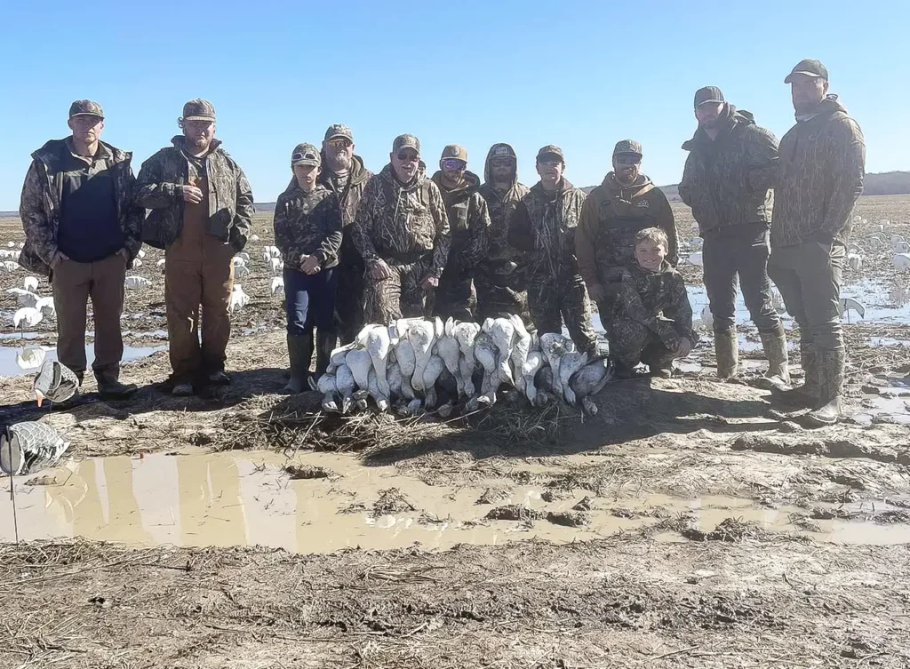 arkansas guided hunts for snow geese