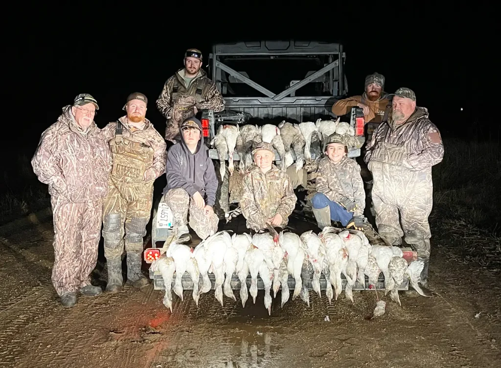 guided hunts for waterfowls