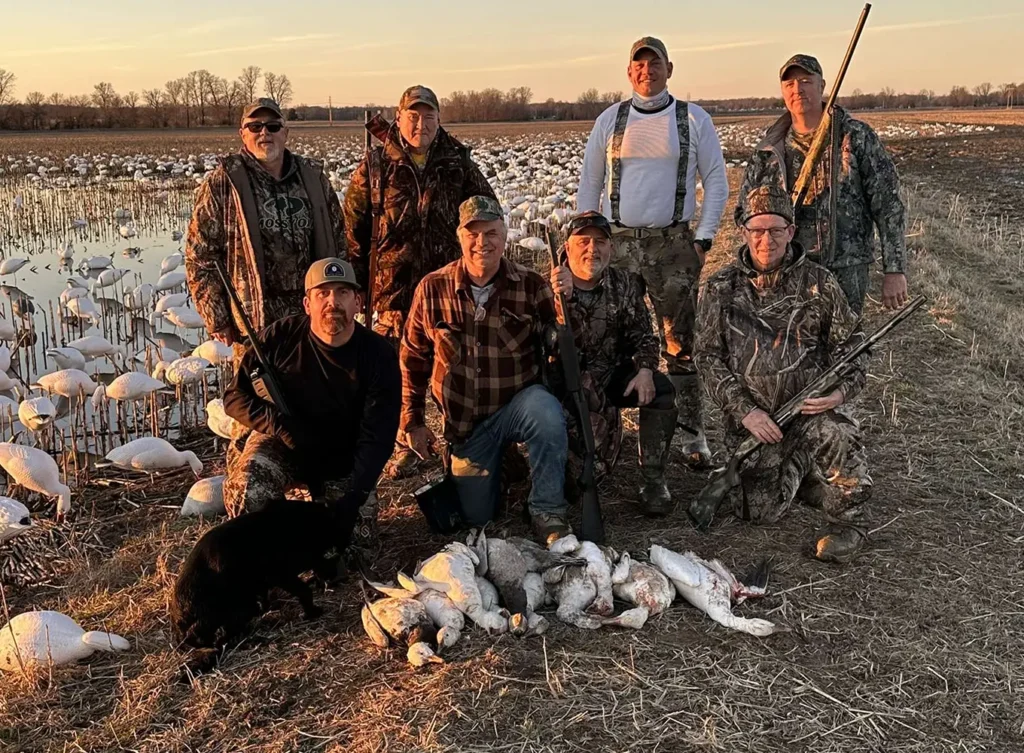 illinois snow goose conservation guided hunts